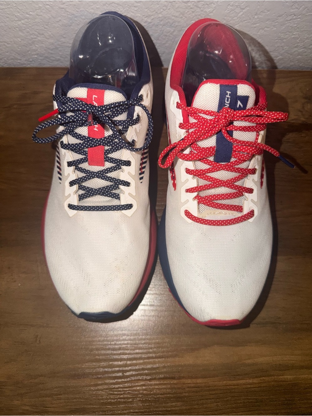 Brooks Launch 7 USA Red White Blue Running Shoe Womens Size 9 US EUC training - Picture 4 of 11